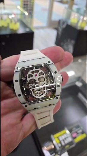 Invicta S1 Rally Automatic Men's Watch w/ Skeleton Dial - 41mm, White (49026)