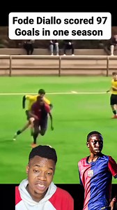 1.7M views · 40K reactions | Fode Diallo scored 97 Goals in one season #lamasia #football #barcelonafc | MR DAVID SB | Facebook
