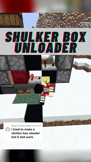 Replying to @fatenate06 Minecraft Shulker Box Unloader Redstone Tutorial 1.19 for Java Edition from @samosthesage on yt #minecraft #redstone #java #tutorial #minecraftbuilding #minecrafthacks #gamingontiktok #gaming #bedrock #mcpe