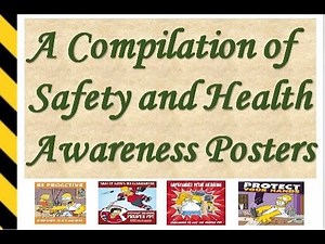 Safety and Health Awareness Slogan Posters: Compilation