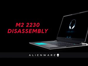 How to replace the M.2 2230 solid-state drive on the Alienware x15 R1 and R2