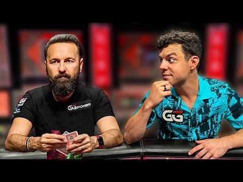 I Played Daniel Negreanu at the WSOP!! (Crazy Table)