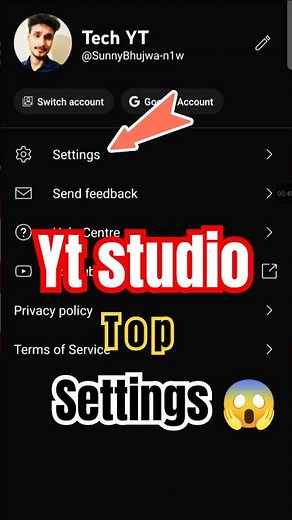 Top yt studio settings |kaise karen |best settings for beginners 😱🚀 #shorts #viral #ytstudiosetting
