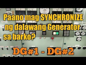 How to Synchronize DG1 and DG2 | Voltage • Frequency • Phase Sequence