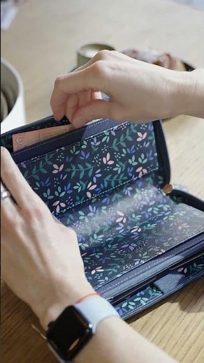 Filofax Personal Compact Garden Zip Organiser