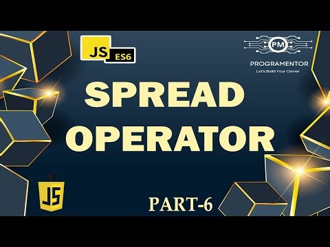 06 - Spread Operator In JavaScript | Advance JavaScript | Es6 Advance Concepts | JS (Hindi/Urdu)
