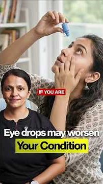 Stop Using Eye Drops Until You Watch This ⚠️