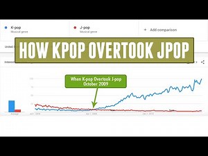 How K-pop became more popular than J-pop globally