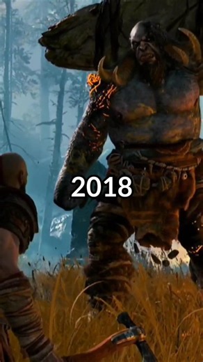 Evolution of the First Boss in God of War #shorts #godofwar #firstboss