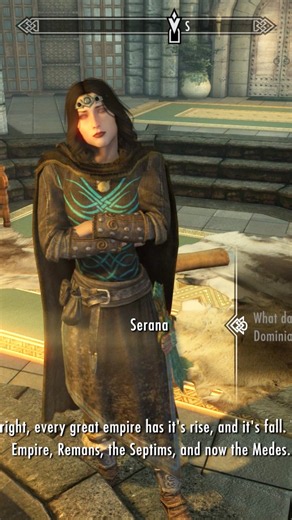 Serana Talks About the Aldmeri Dominion | Skyrim
