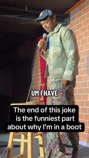 Stagetok- Boot #relatable #standup #funny #booted #exercise #workingout | Lou Holman | Facebook