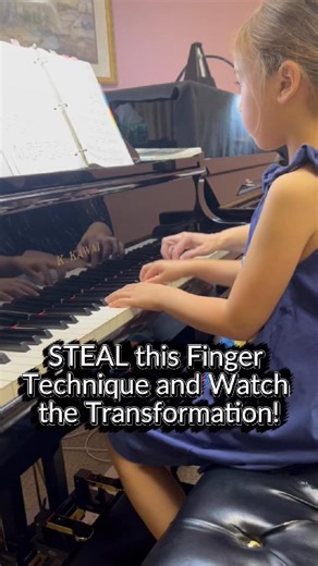 This video demonstrates a specific finger technique for young piano students, emphasizing precision and control. By focusing on proper hand mechanics, students can improve their playing and avoid common issues. This is a great piano tip for beginner piano students to ensure healthy piano playing habits. 🎹 #pianotechnique | Irina Gorin Piano Teaching