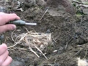 Fire Starting With the ESEE FIre Starter