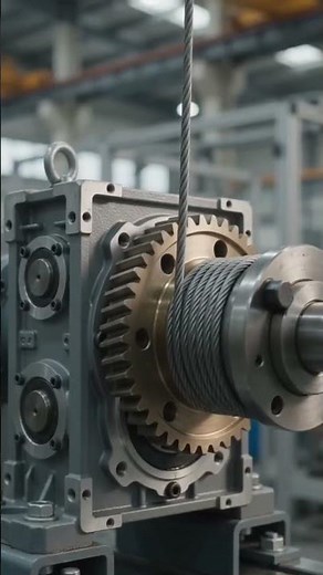 How a Worm Gearbox Actually Works ⚙️ #hardwork #automobile #hardworkworks #welding #automotive