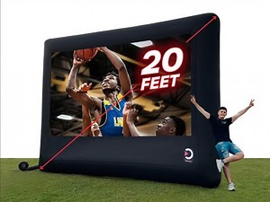 Elite Outdoor Movies 20' Inflatable Screen Review - Pros & Cons - Elite Outdoor Movies