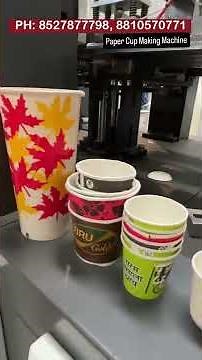 Paper Cup Making Machine Manufacturer in Delhi | SBS Machinery | Demo & Business Opportunity