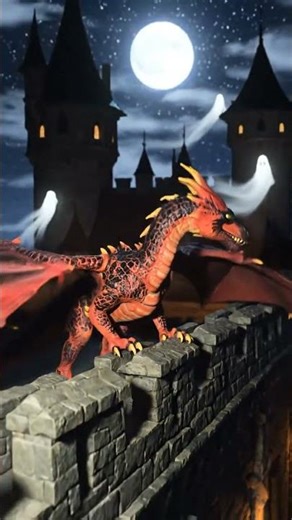 Eldrador Lava Dragon in the Ghost Castle (Pretty Spooky)