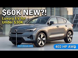 2023 Volvo C40 Recharge AWD Walkaround | $60K EV for Under $30K?