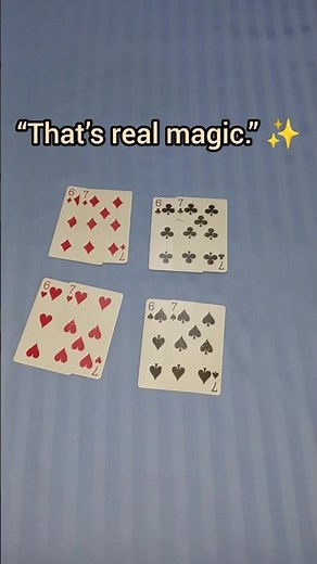 8 Cards. 2 Suits. One Impossible Magic Trick 🤯 #cards #tricks