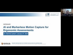 Webinar: AI and Markerless Motion Capture for Ergonomic Assessments