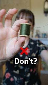 Why You Shouldn't Sew with Vintage Thread (But I Do Anyway) 🧵