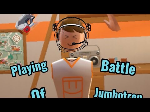 Playing rec room battle of Jumbotron ￼#gameplay #vr #recroom #metaquestgames #oculus #gaming