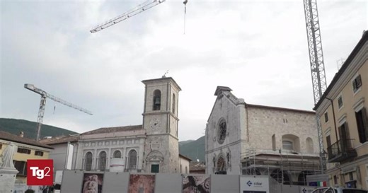 Norcia, dopo sette anni dal terremoto, ritrova la sua basilica