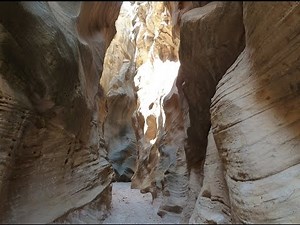 Willis Creek Slot Canyon near Bryce Canyon Cannonville Utah USA Day Hike Narrow Slot Hiking Trail HD