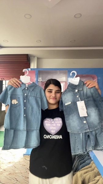 Jeans set (shirt and half pant) available please dm us for more information delivery all over Nepal You can contact us at Facebook,insta,WhatsApp and tiktok thank you 😊 #baalsansar #pokharabirauta #deliveryallovernepal🇳🇵 #jeansset