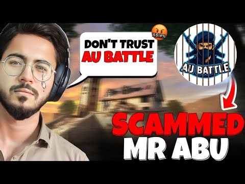 💔 AU Battle App Scammed Mr Abu! Real or Fake 🤔 #mrabu