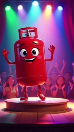 LPG Gas ASMR Dance 🪩 #asmr #aiasmr #short