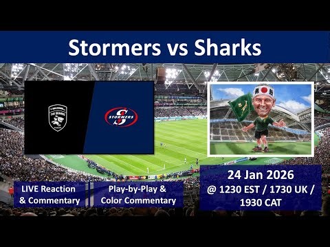Stormers vs Dragons | United Rugby Championship | LIVE Reaction Game Commentary | 22 Mar 2026