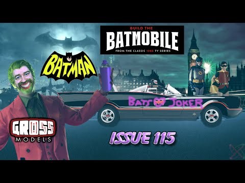 Fanhome 1:8 1966 Batmobile build. Stage 115