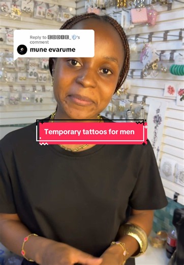 Replying to @🅴🅳🅳🅸🅴_💨 Temporary tattoos for men!! Yes we have them! Temporary tattoos available kuShiny trends Tobva takuisai futi mahara!! We have that last 5days and we also have for 2wks! We can send anywhere you are!! But don’t forget to get jewelleries from us!! POAZ mall 2 shop 19 cnr Nelson Mandela and Ruzende st! 0️⃣7️⃣7️⃣9️⃣8️⃣8️⃣7️⃣6️⃣2️⃣7️⃣ #accessoriesjewelry #temporarytattoo #zimtiktokers🇿🇼🇿🇼🇿🇼 #shinytrendszw #zimbabwetiktok🇿🇼🇿🇼🇿🇼🇿🇼 @Blessing Cecilia❣️ @Mrsbee Gum