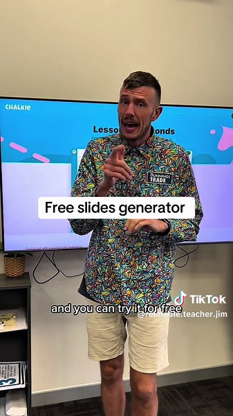 Create Lessons in Seconds with Chalkie Tool