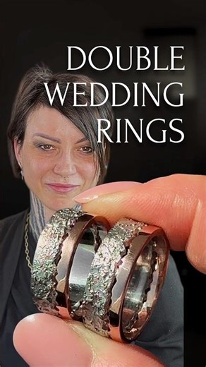 Double Collection • Bespoke Luxury Rings for Grooms #weddingring
