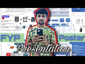 How to make FYP Poster | How to give poster presentation