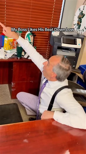 The Husband & Wife Law Team on Instagram: "Boss likes his beat down low and top laid back 😤 #lawyer #funatwork #ti #topback #meeting"