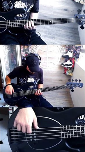 🎸Cypress Hill Trouble on bass (Harley Benton MB5 SBK)