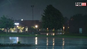 41K views · 190 reactions | Moments ago: Torrential rain, high winds and lightning at the FOX 11 Valley Newsroom in Grand Chute, just west of Appleton, Wisconsin. https://www.fox11online.com/weather/weather-stories/a-stormy-start-to-the-week | WLUK-TV FOX 11 | Facebook