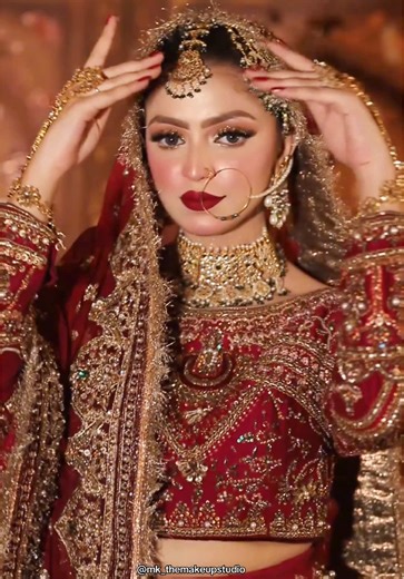 Stunning Bridal Makeup Inspiration by MK Makeup Studio