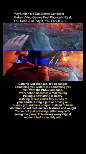 PS5 Controller Haptics Are Insanely Advanced #dualsense #ps5 #gaming