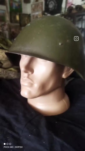 Орка з Лугандонії ЛНР-ДНР шолом СШ-40 радянський із "шахт Донбаса"...