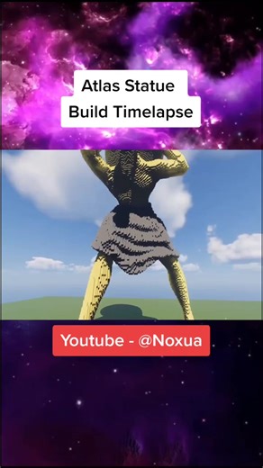 Atlas Statue #minecraft #minecrafter #minecraftbuilding #minecrafttutorial #mc
