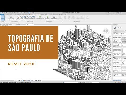 Topografia de São Paulo no Revit - Cad Mapper