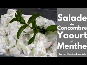 CUCUMBER YOGURT and MINT (allcookingwithseb)