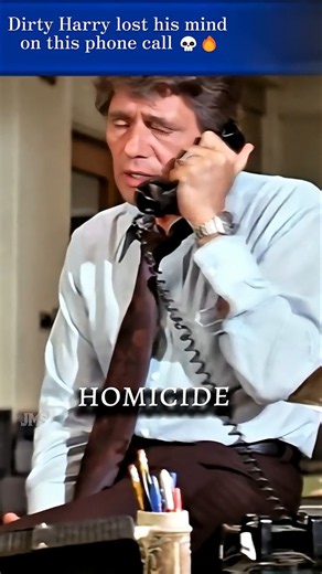The Coldest Phone Call In Action Movie History 🥶# ClintEastwood # DirtyHarry #MovieClips