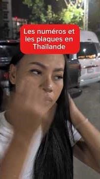 Some rather unusual license plates in Thailand 🇹🇭 #olbthai #thailand