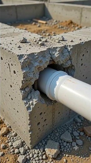 Structural Damage by Plumbers? Civil Engineer Explains the Right Way! #Shorts