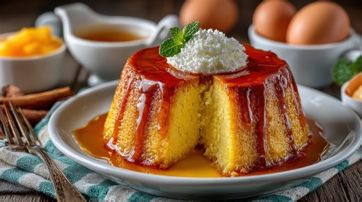 Flan sin baño maría ni horno: cómo hacer un postre rico y rápido